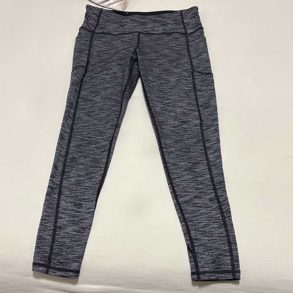 Victoria's Secret Black and Gray Sport Leggings